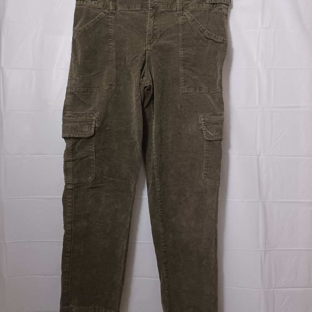 ANTHROPOLGIE SANCTUARY LIGHTWEIGHT CORDUROY CARGO UTILITY PANTS